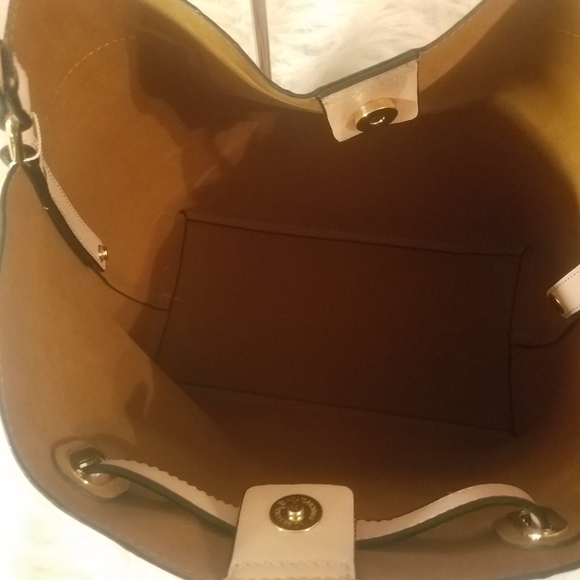 BROWN EMBOSSED HOBO SHOULDER BAG SET - Picture 5 of 7